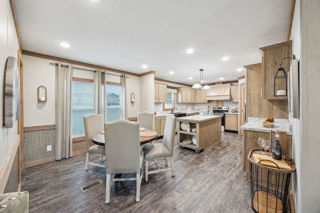 The rawhide interior home features