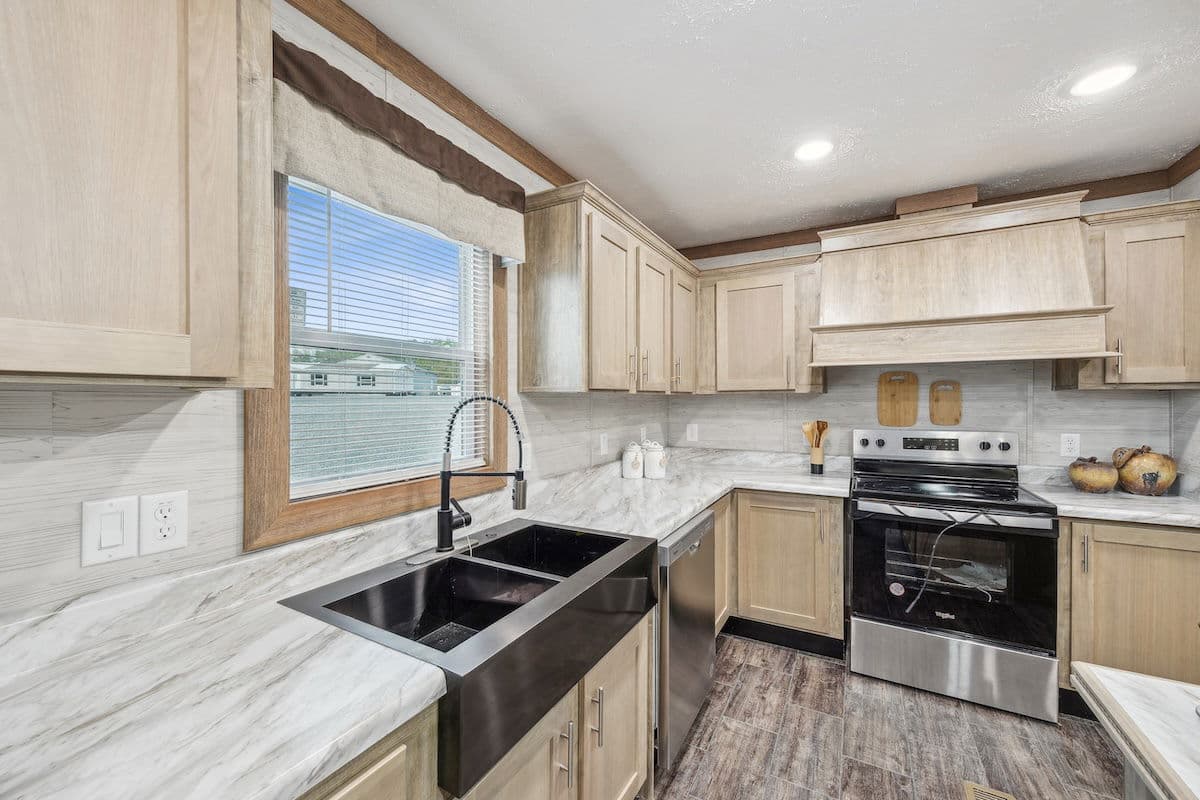 The rawhide kitchen home features