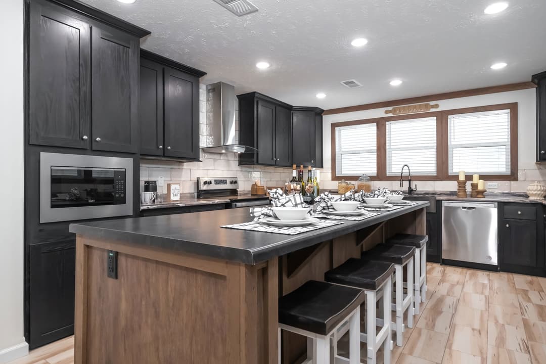 The colt 45 kitchen home features