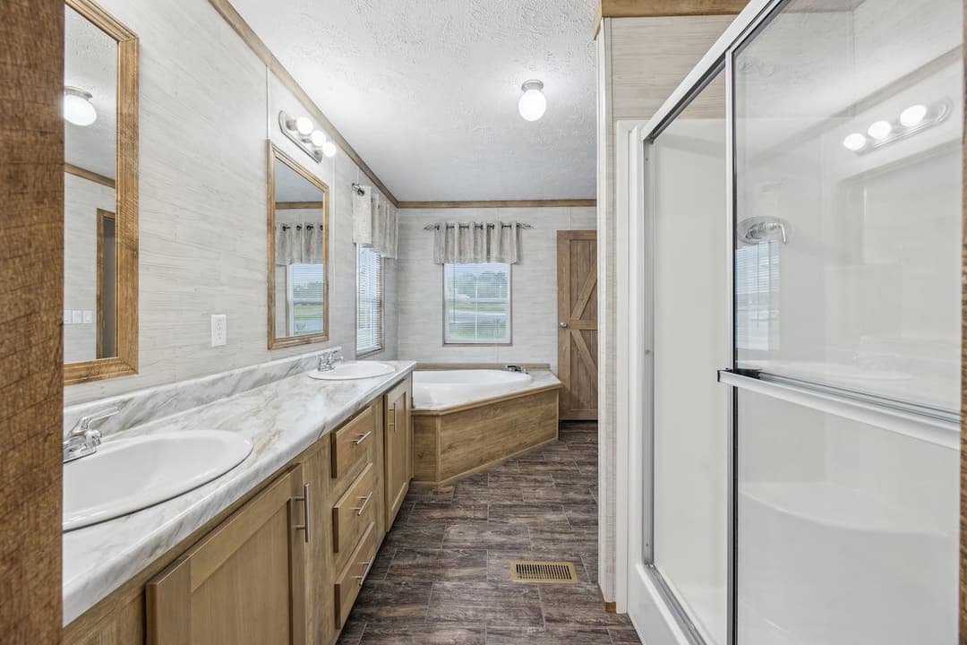 The rawhide bathroom home features