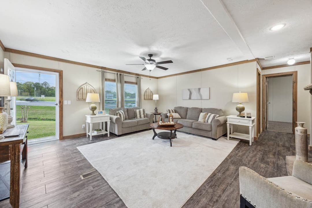 The rawhide interior home features