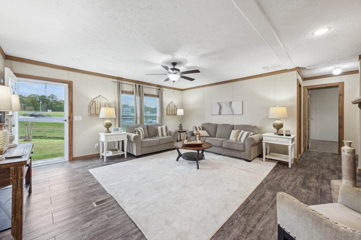 The rawhide interior home features