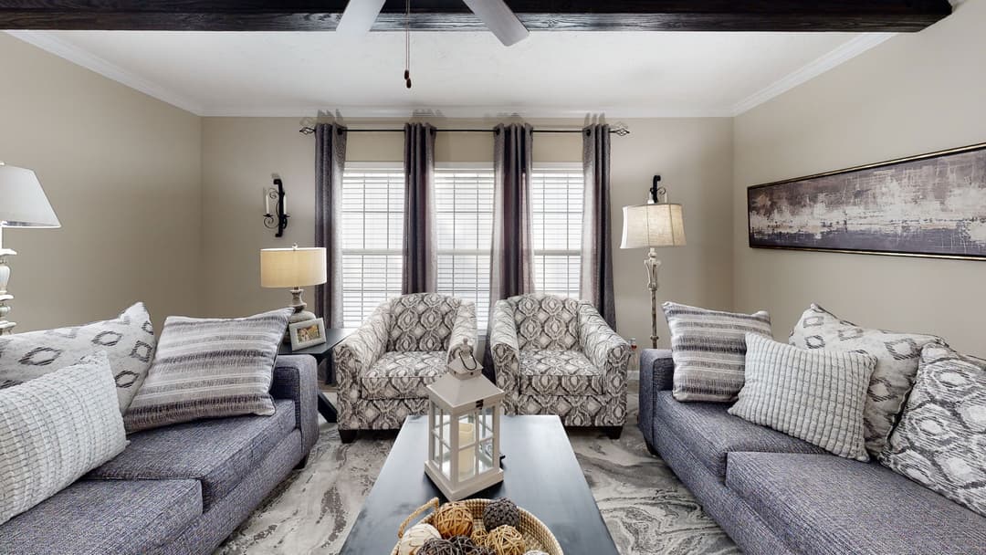 The howitzer interior home features