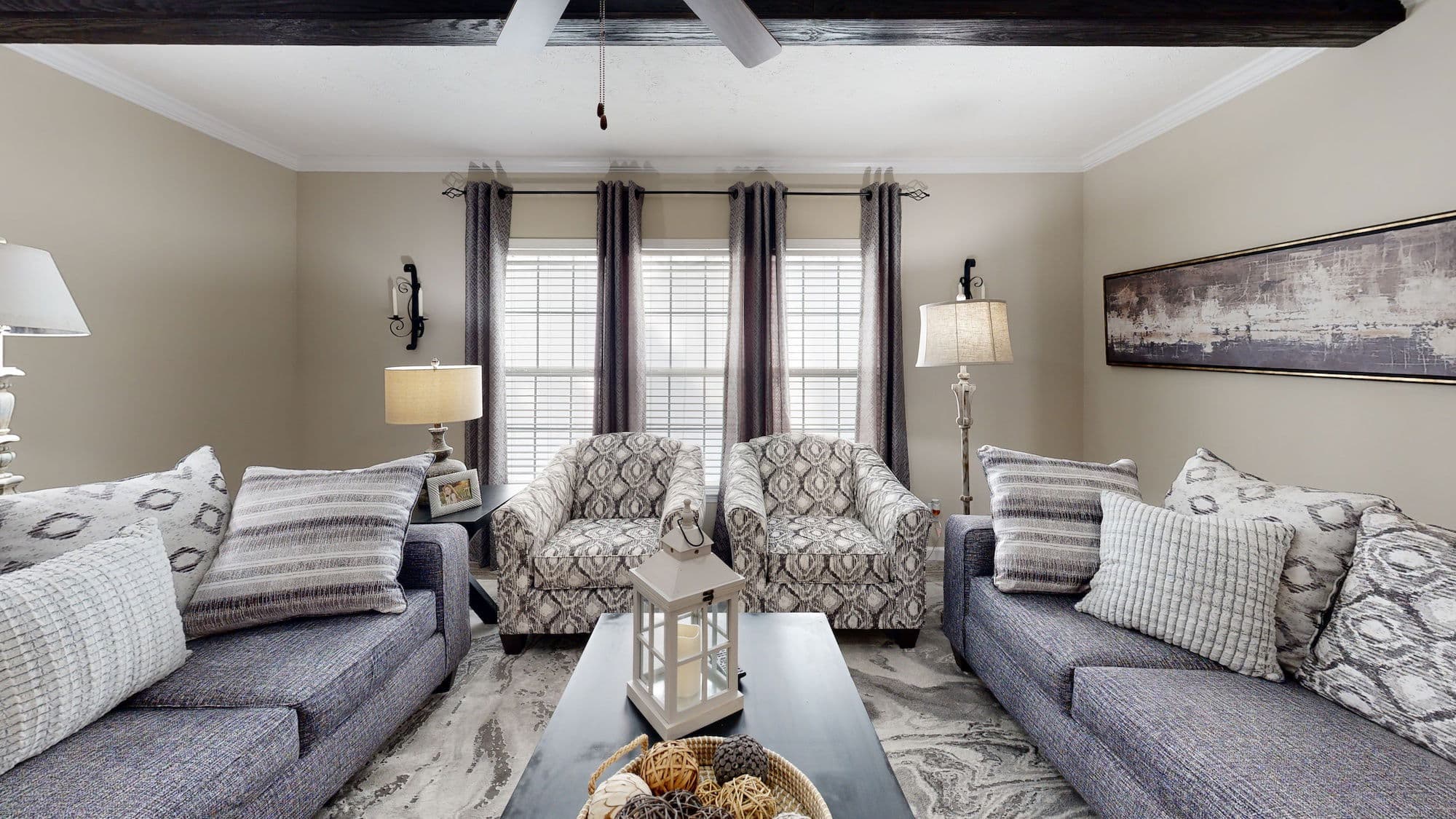 The howitzer interior home features