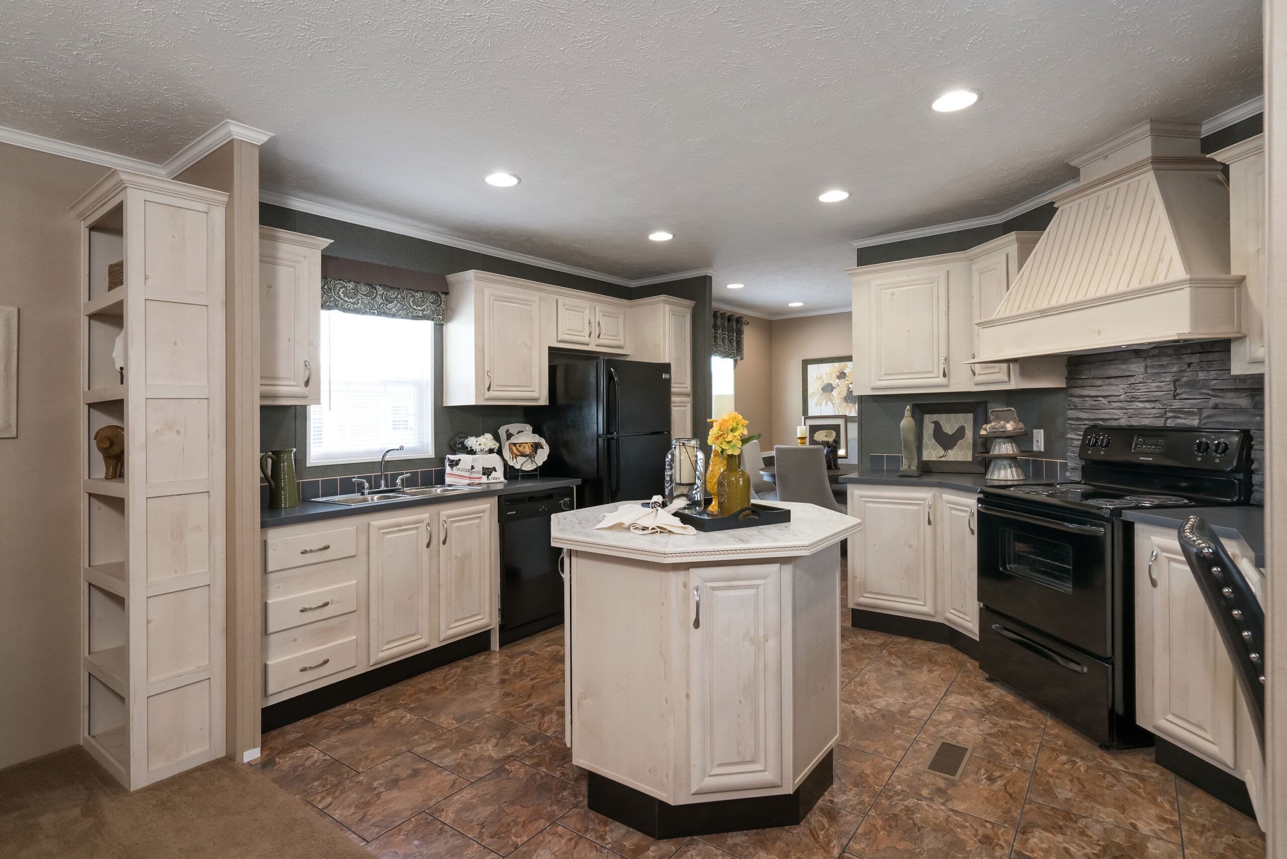 The kimber kitchen home features