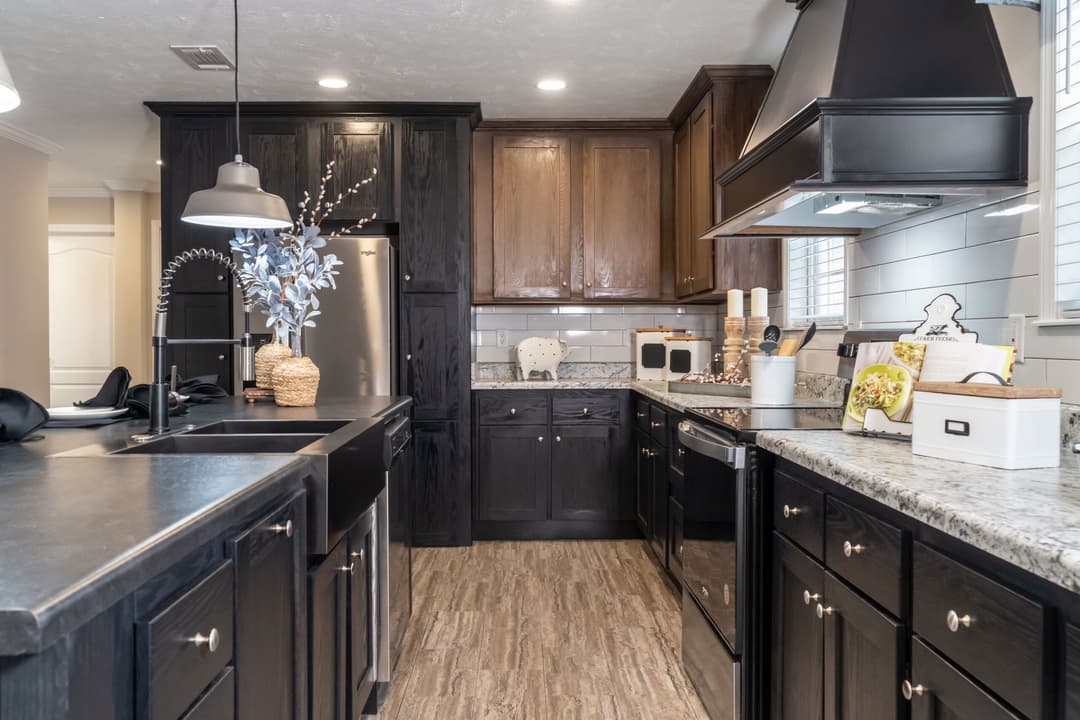 The howitzer kitchen home features