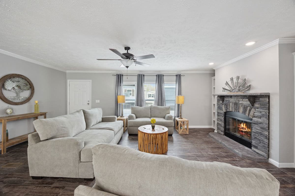 The josey wales interior home features