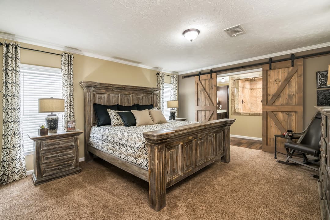 The unforgiven bedroom home features