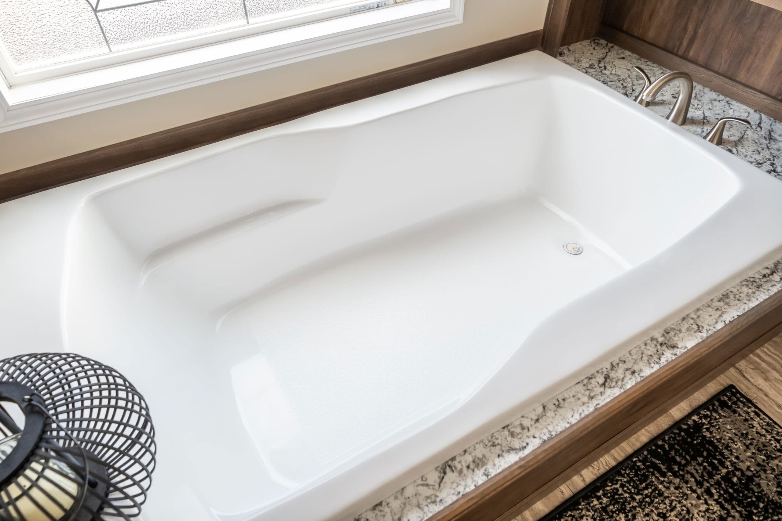 The howitzer bathroom home features