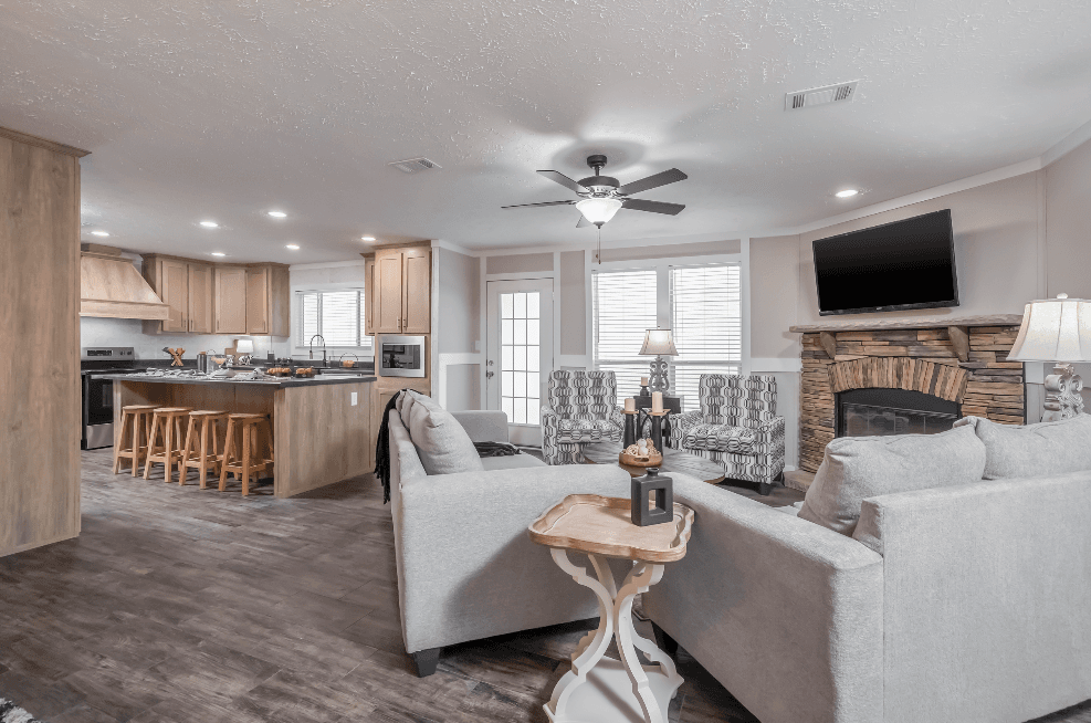 The springfield interior home features