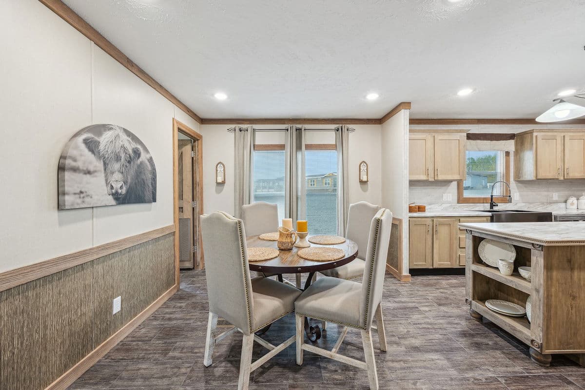 The rawhide interior home features