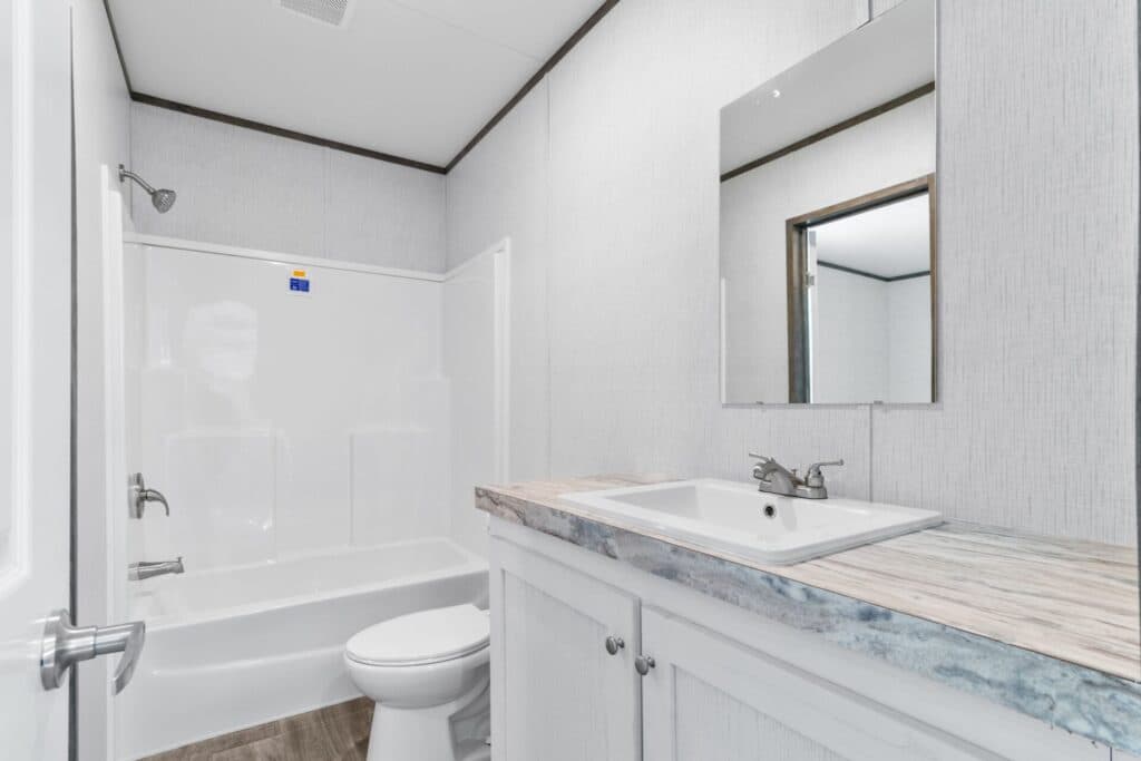 The nixon bathroom home features