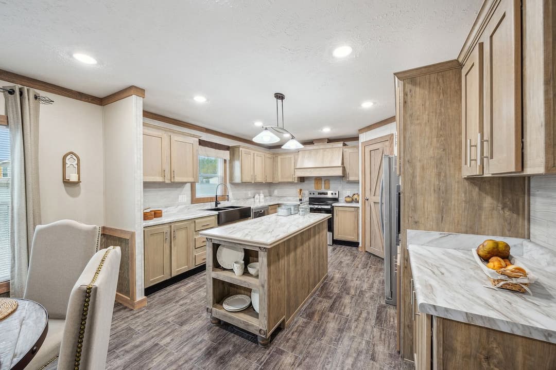 The rawhide kitchen home features