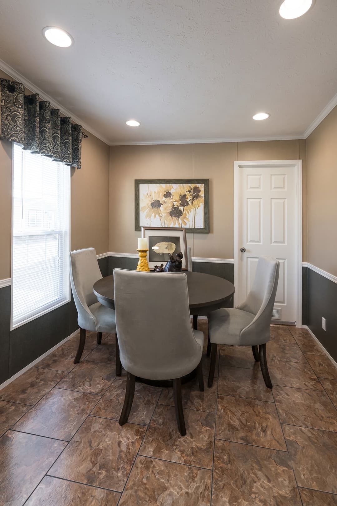 The kimber interior home features