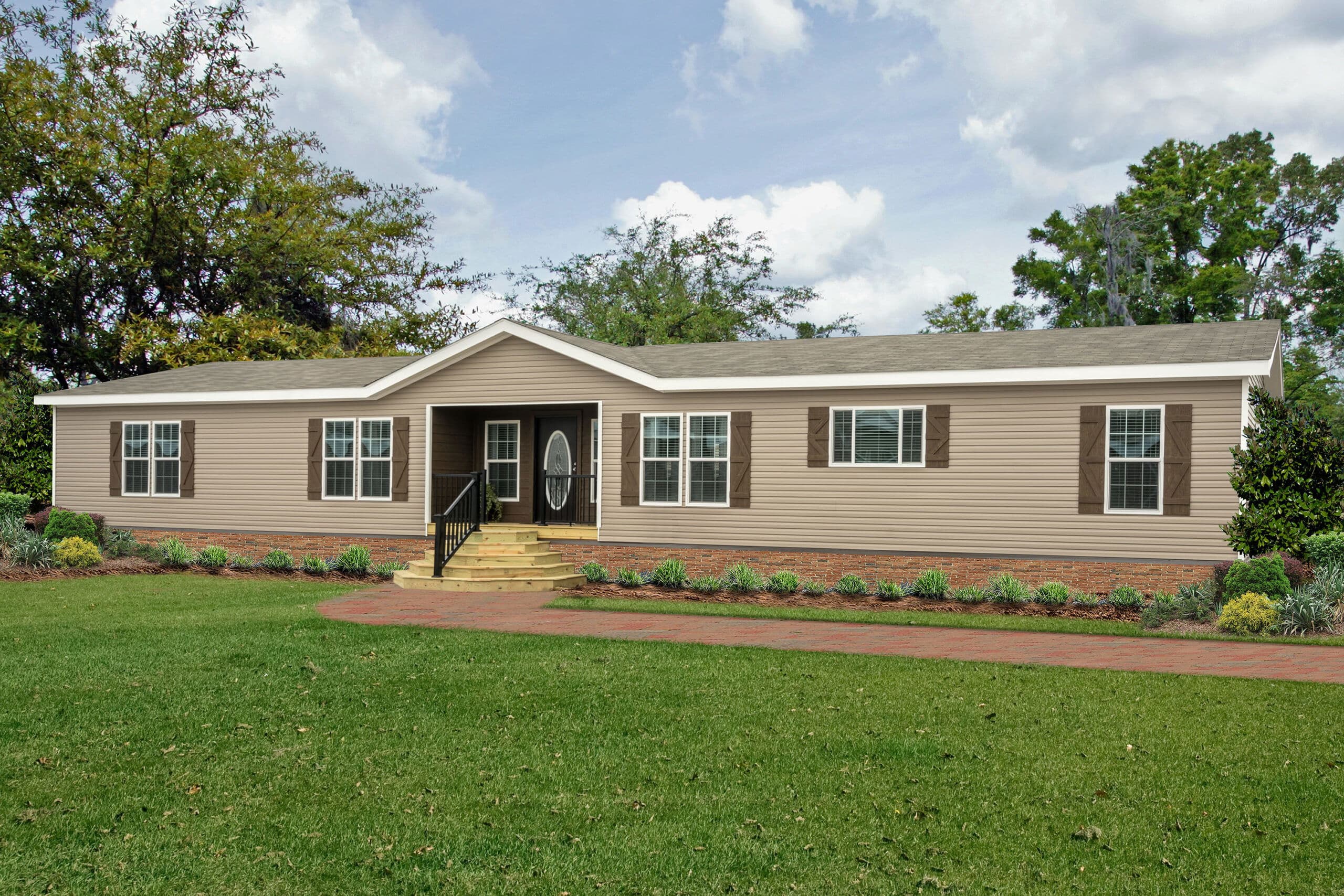 The rock hero, elevation, and exterior home features