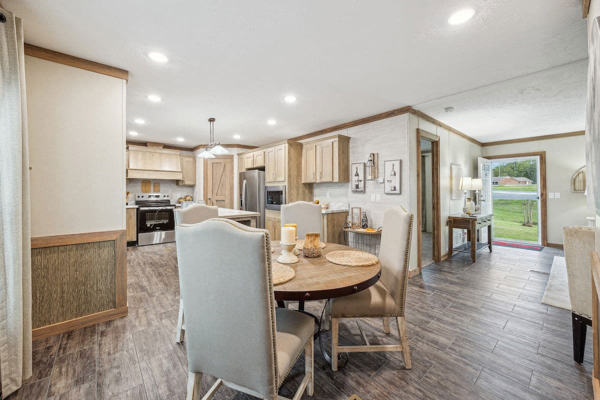 The rawhide interior home features