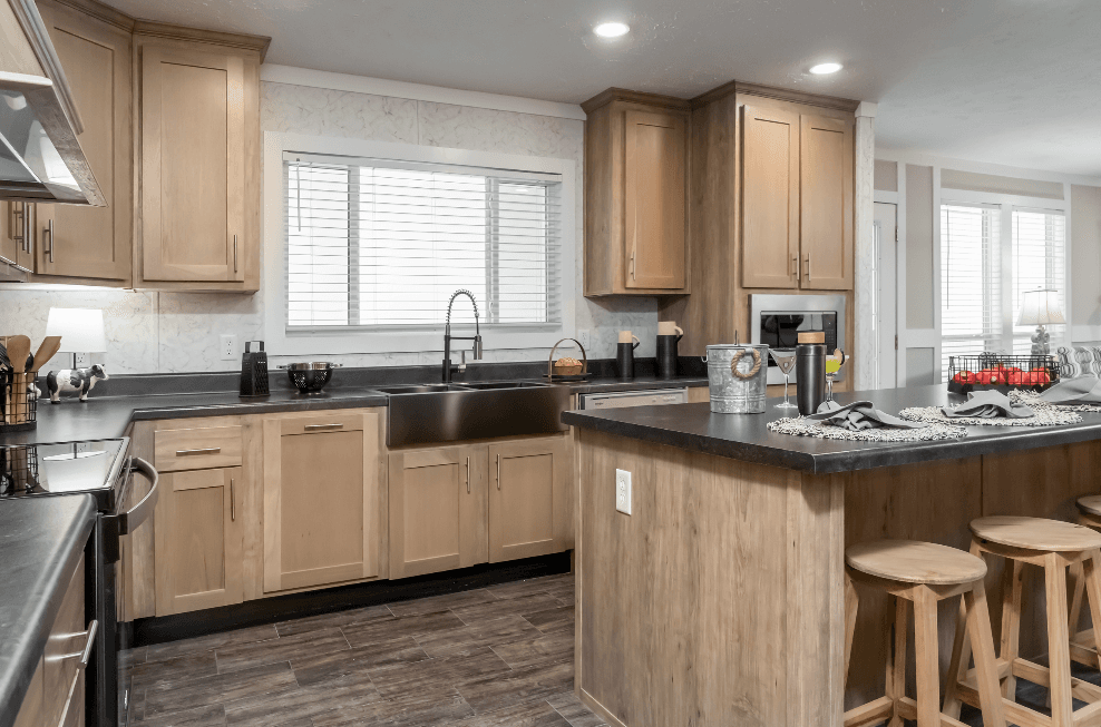 The springfield kitchen home features