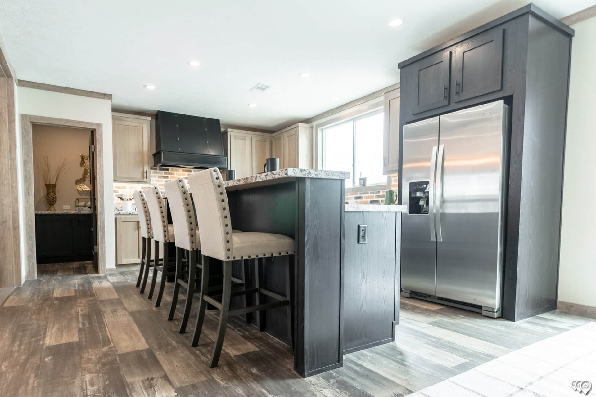 The shoal creek kitchen home features