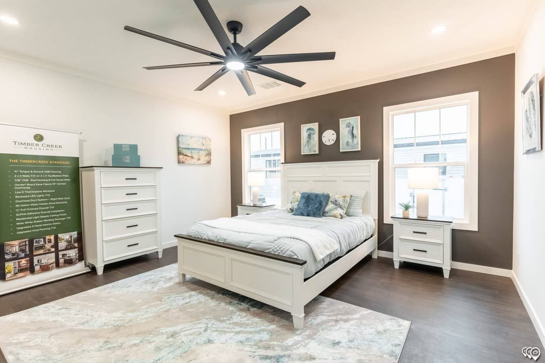 The twin creek bedroom home features