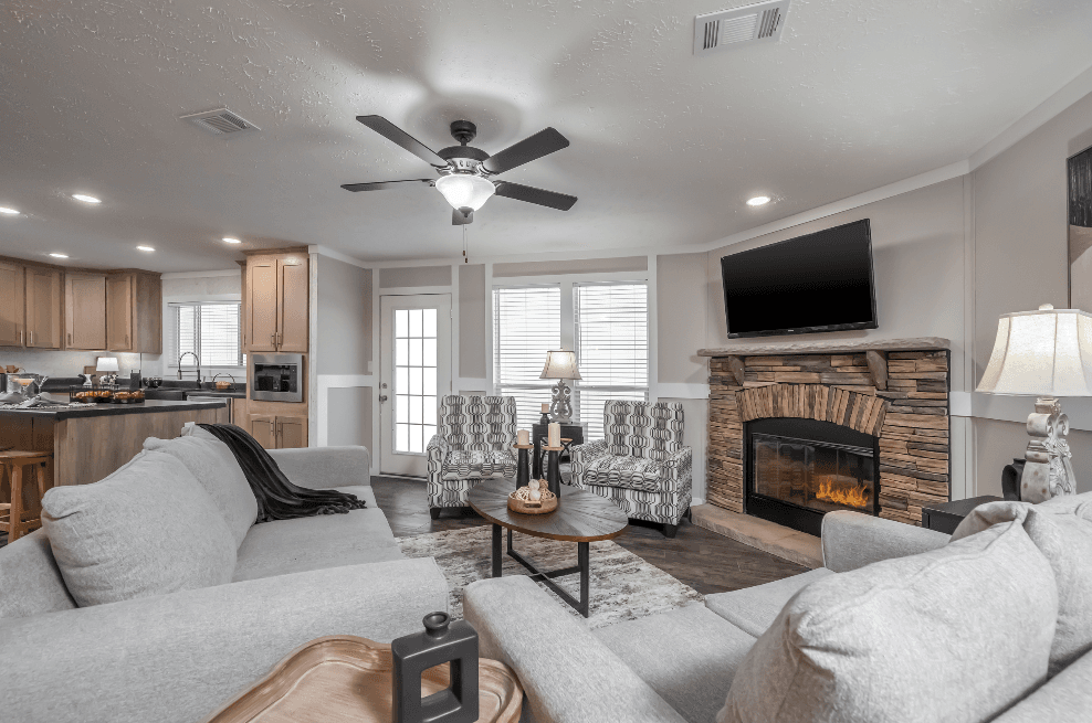 The springfield interior home features