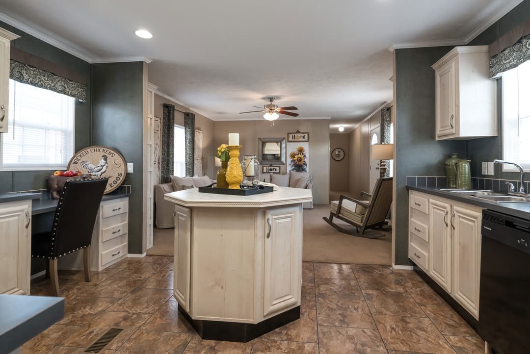 The kimber kitchen home features