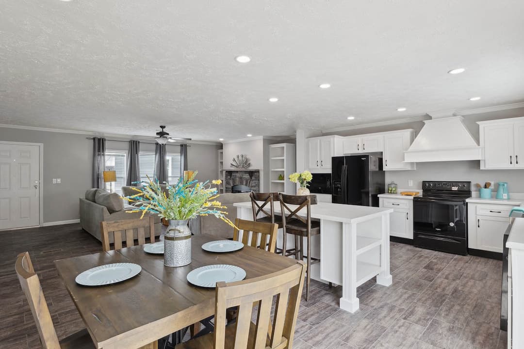 The josey wales interior home features