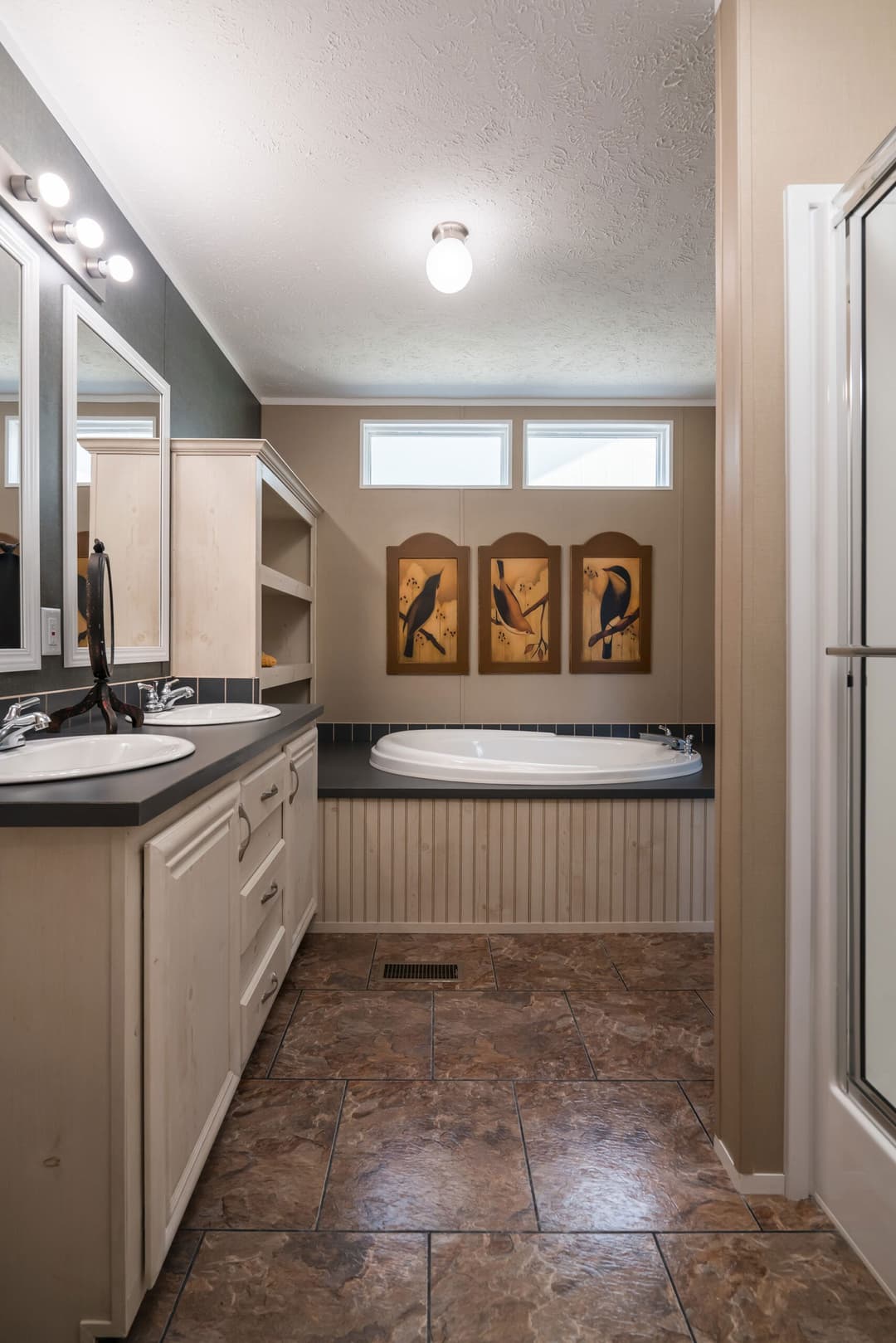 The kimber bathroom home features