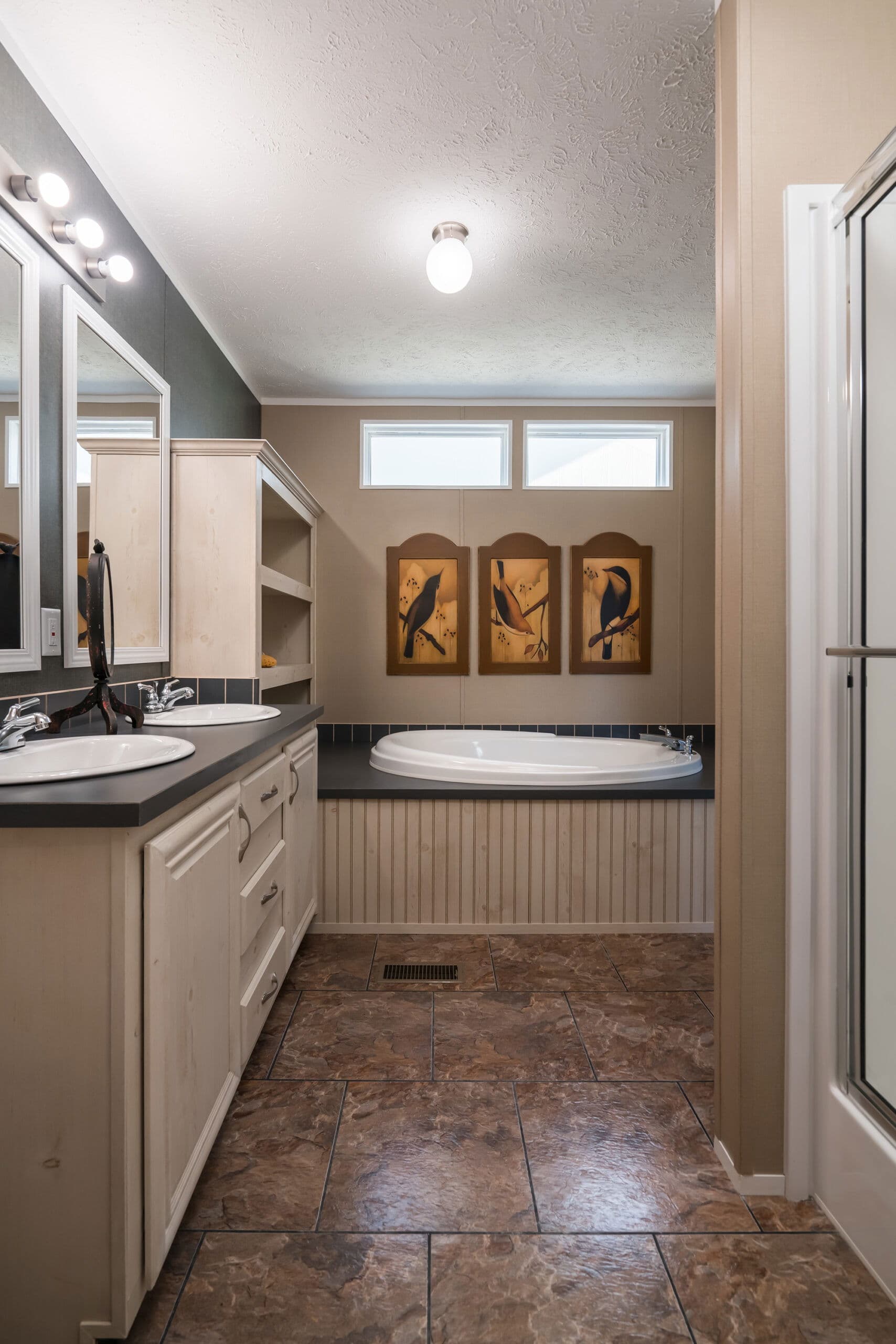 The kimber bathroom home features