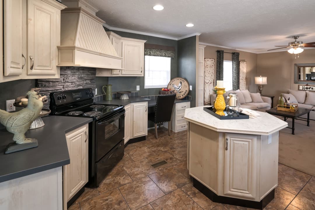 The kimber kitchen home features