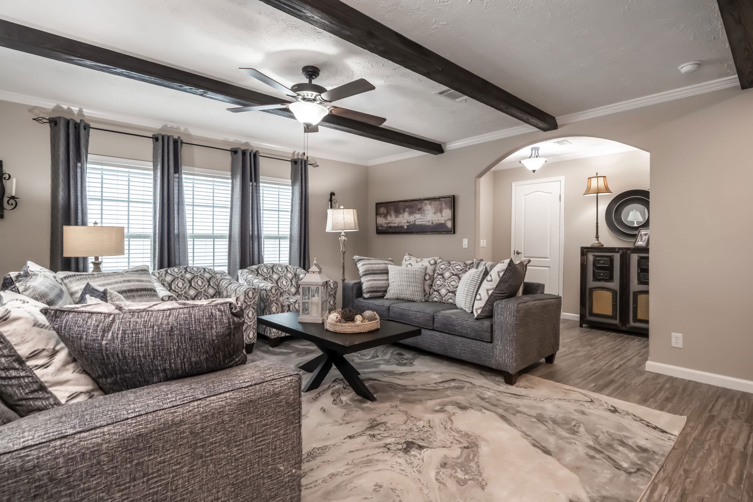 The howitzer interior home features