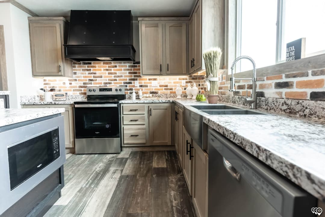 The shoal creek kitchen home features