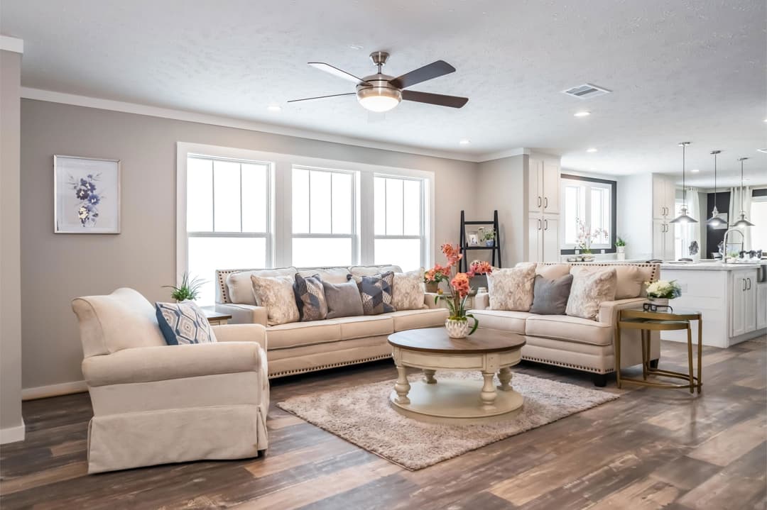 The magnolia interior and hero home features