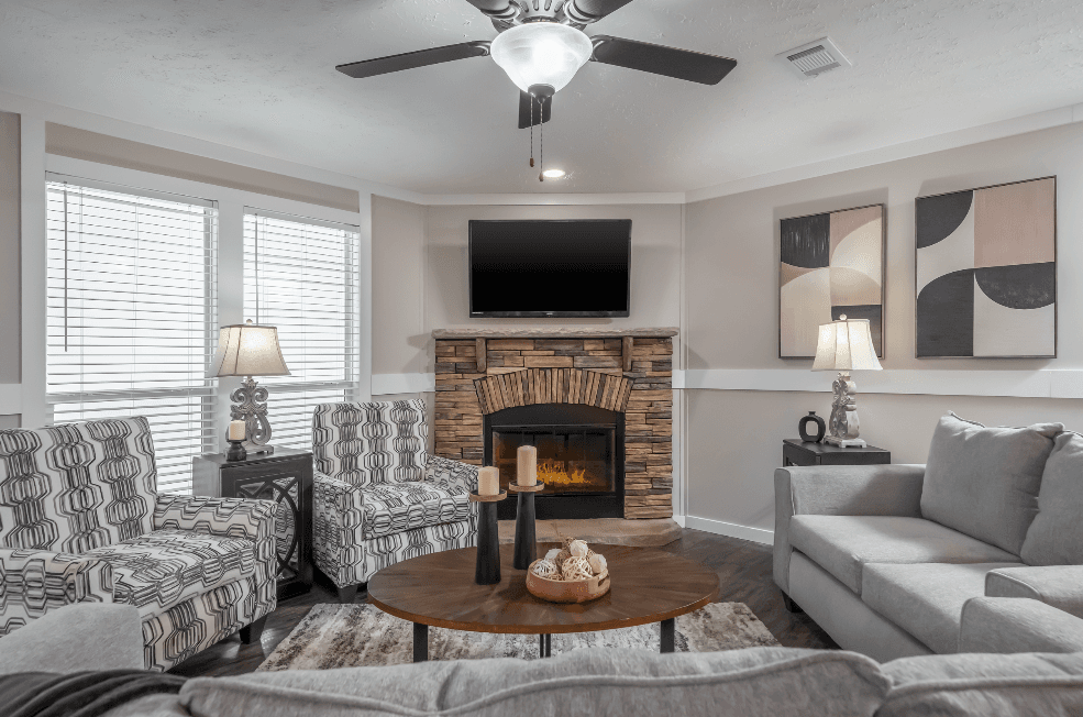 The springfield interior home features