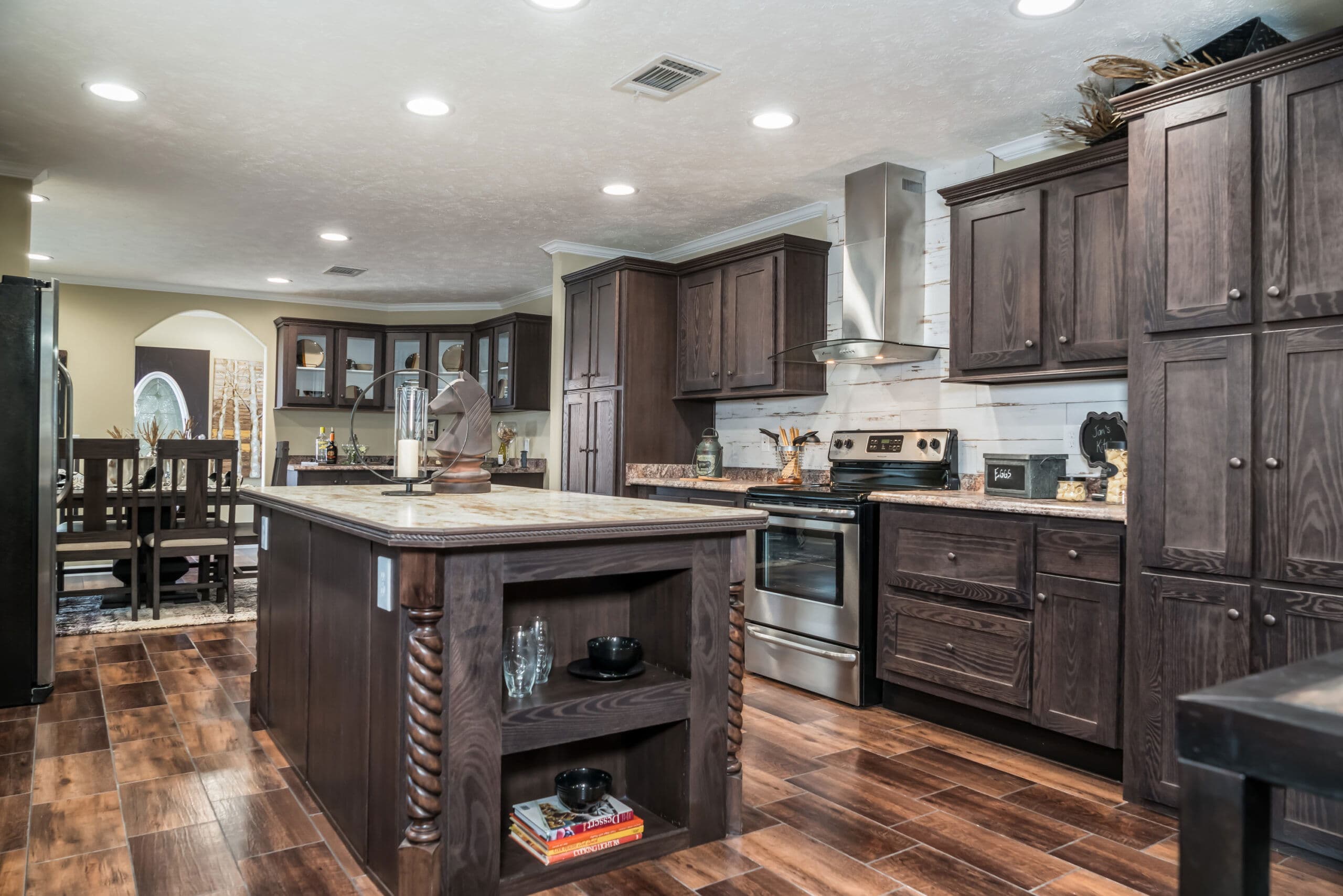 The unforgiven kitchen home features