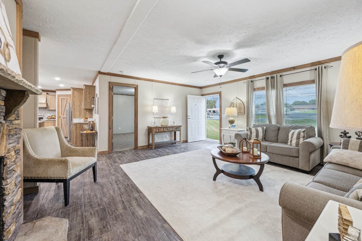 The rawhide interior home features