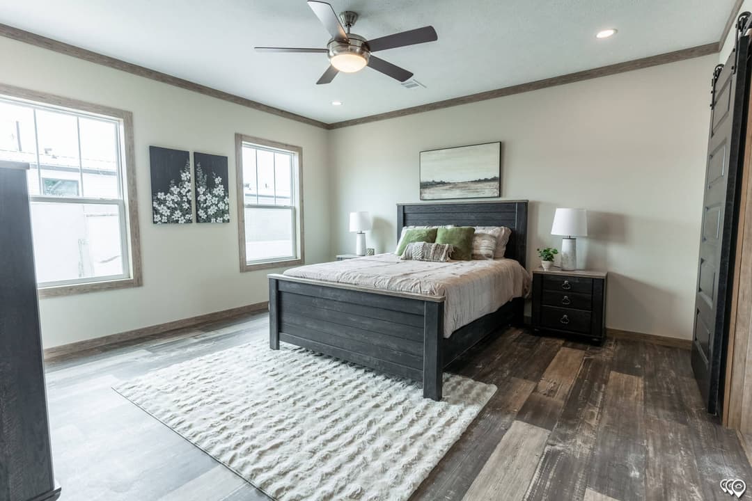 The shoal creek bedroom home features