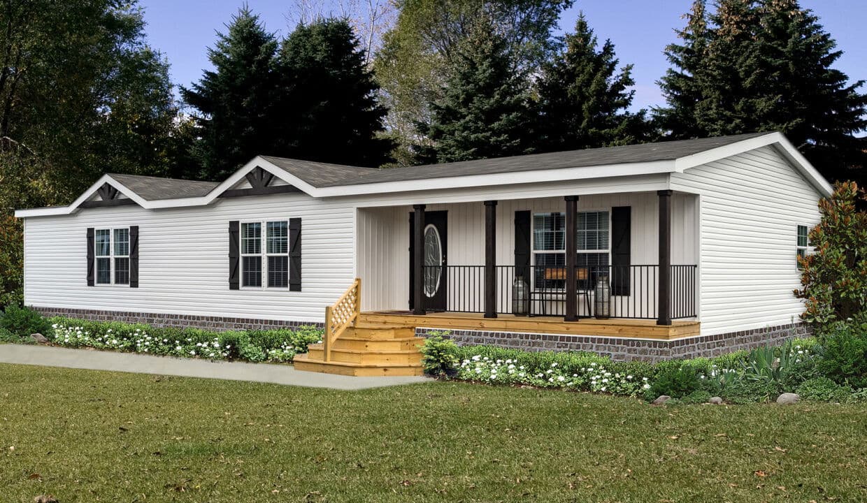 Mayfield hero, elevation, and exterior home features