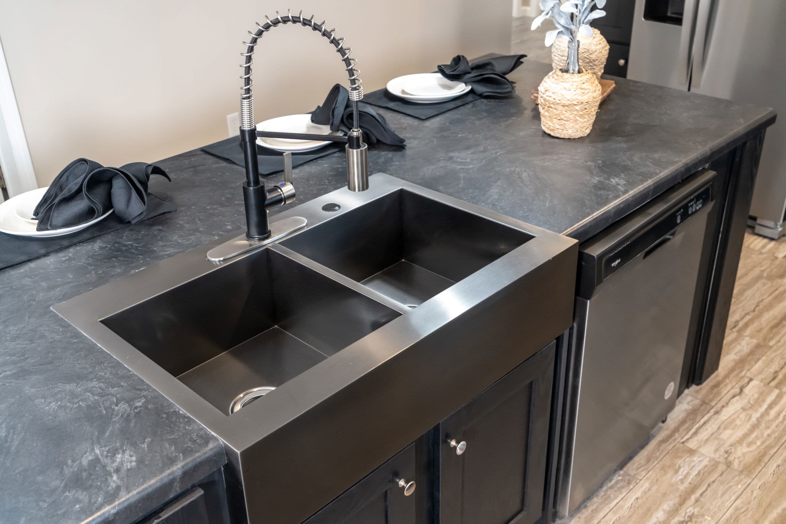 The howitzer kitchen home features