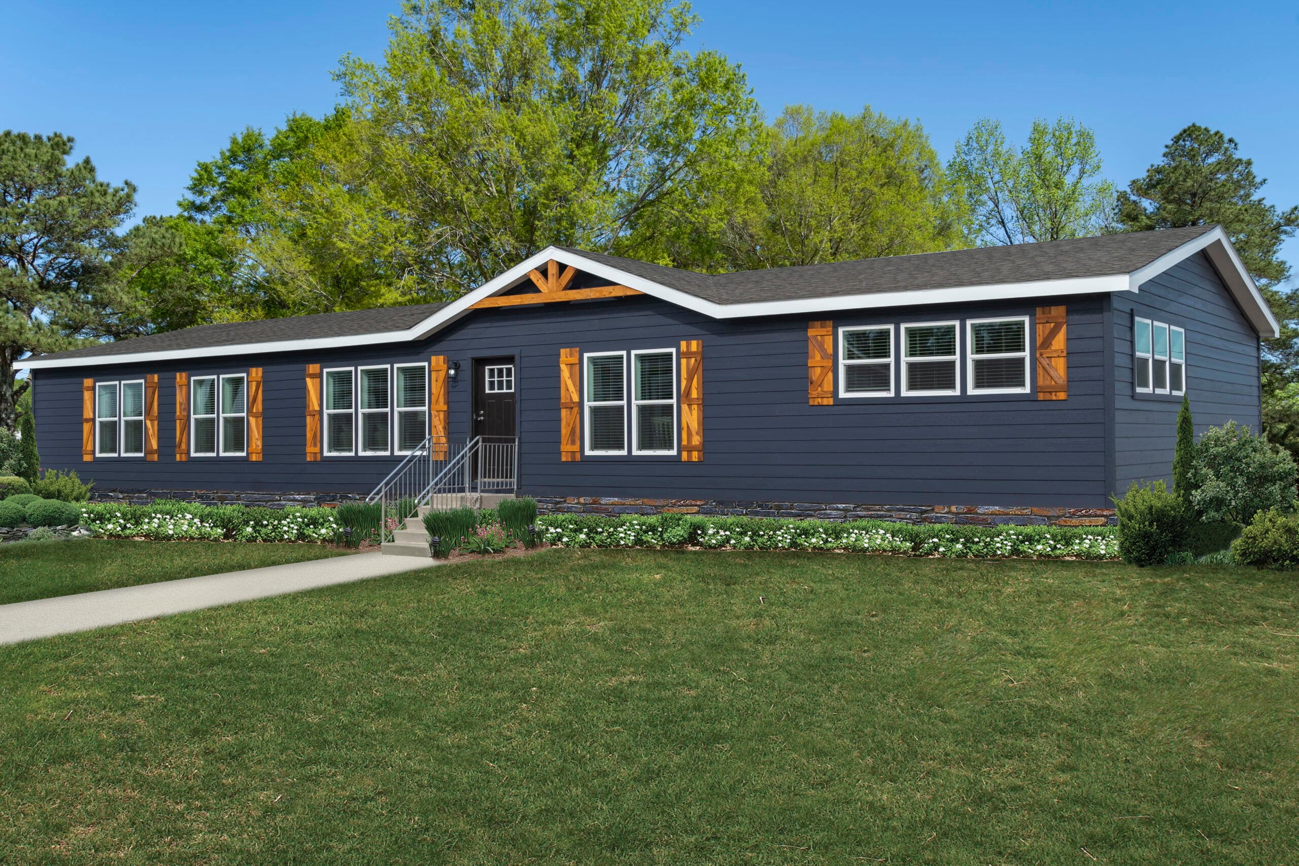 The colt 45 hero, elevation, and exterior home features