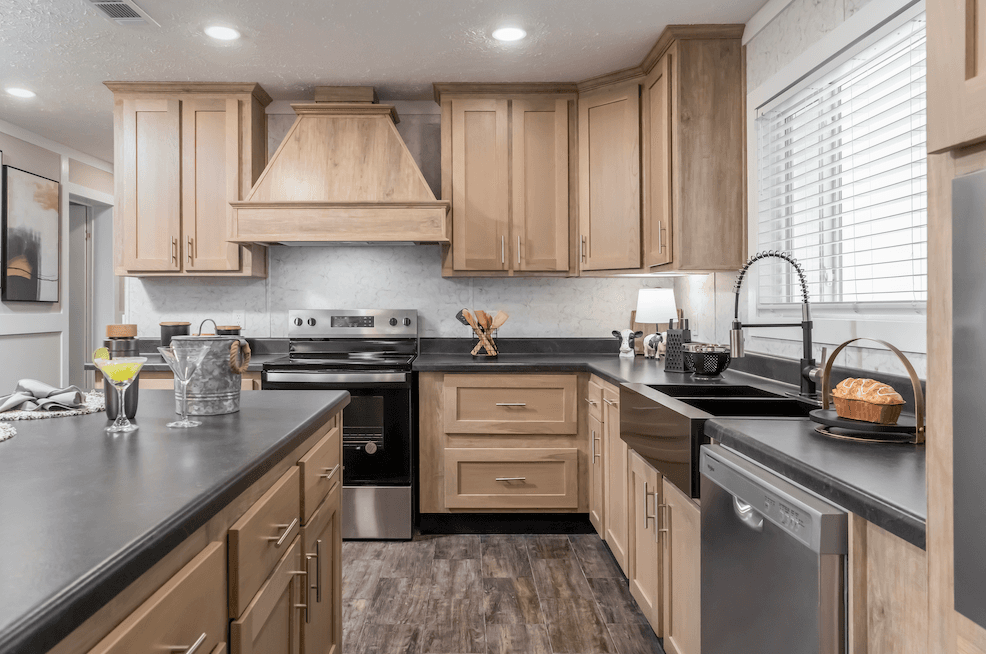 The springfield kitchen home features