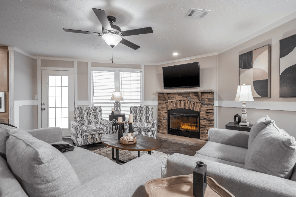 The springfield interior home features