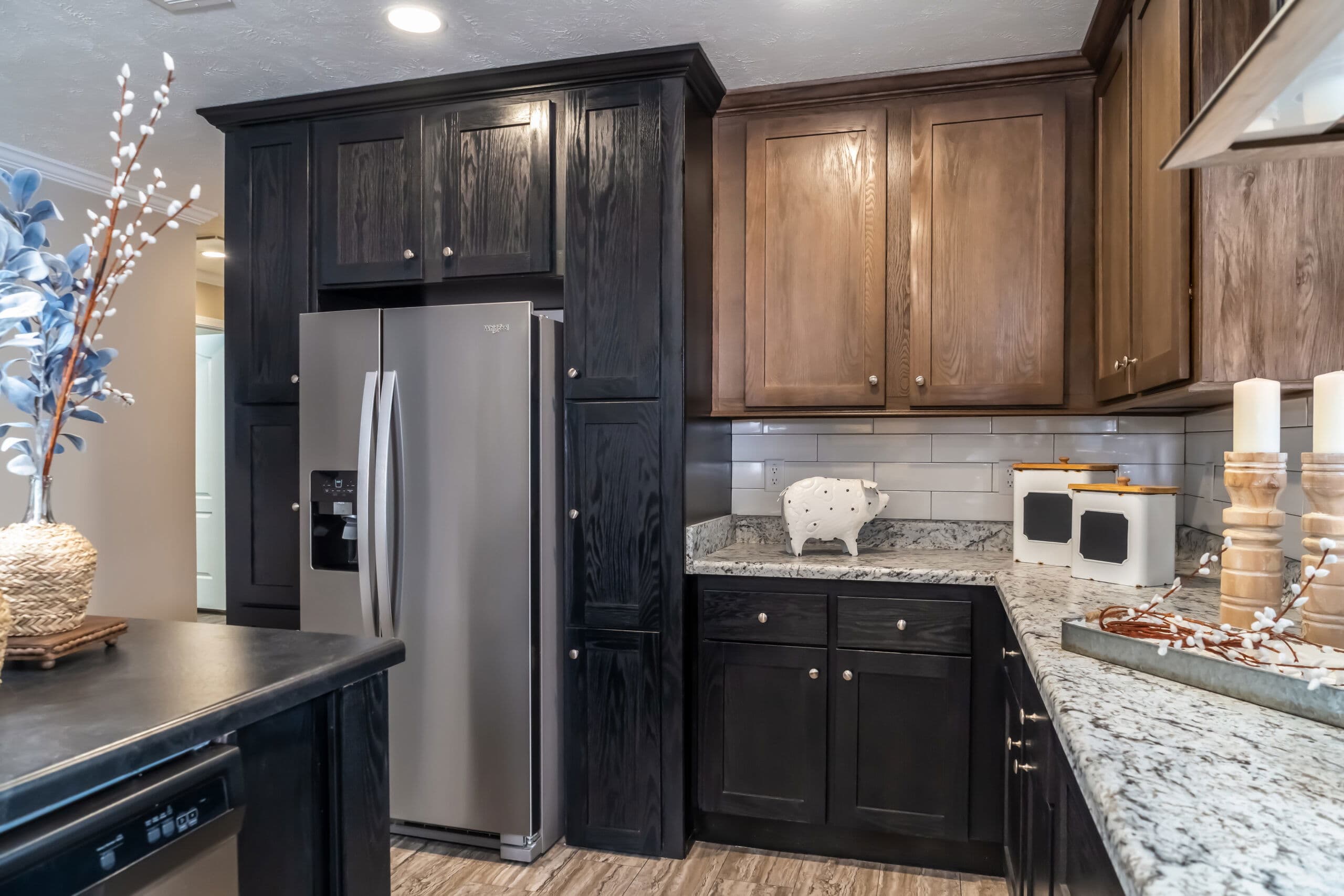 The howitzer kitchen home features